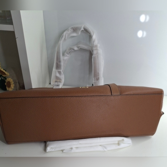 Furla Brown Leather Tote - Picture 4 of 6